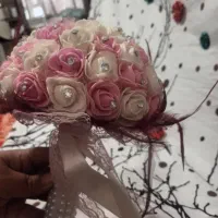 گل عروس|گل مصنوعی|یاسوج, |دیوار