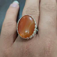 انگشتر نگین عقیق