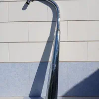 اگزوز s600 همراه یک عدد فنر پشت اگزوز