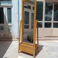 آینه قدی کشودار تمام چوب طبیعی|آینه|اصفهان, قلعه طبره|دیوار
