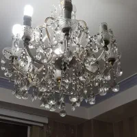 لوستر ۸ شاخه سالم|لوستر و چراغ آویز|تبریز, |دیوار