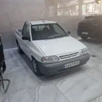 پراید وانت دوگانه سوز مدل 99 بی رنگ شاسی سالم