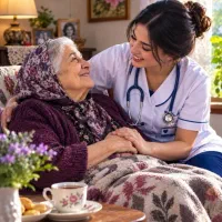 پرستاری ازسالمند دربیمارستان ومنزل