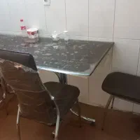 میز نهار خوری  استیل