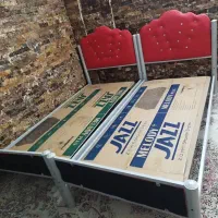 تخت یه نفره فلز وام دی اف