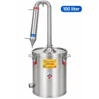 دستگاه تقطیر گلابگیر عرقگیر اگزوزی ۱۰۰ لیتر