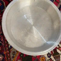 تشت و کماجدان دیگی و آبکش روحی قدیمی