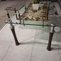 میز جلوی مبلی و۲عدد عسلی|مبلمان خانگی و میز عسلی|رشت, معلم|دیوار