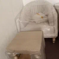 مبل ۷ نفره مدل پاناما به همراه میزعسلی|مبلمان خانگی و میز عسلی|قم, دروازه کاشان|دیوار