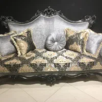 مبلمان استیل۷نفره همراه۱عدد جلومبلی۲عدد عسلی|مبلمان خانگی و میز عسلی|اسلام‌شهر, مطهری|دیوار