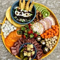 دسرنون پنیرعقدسینی مزه شات میوه فینگرفودسینی مزه