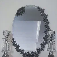 آینه و شمعدان در حد نو