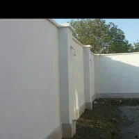 سیمانکاری وبنای دیوار کشی ساختمان ویلا