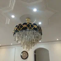 لوستر|لوستر و چراغ آویز|لالجین, |دیوار