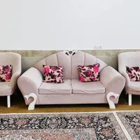 مبلمان همراه با میز ناهار خوری|مبلمان خانگی و میز عسلی|سامان, |دیوار