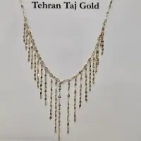 طلا گردنی شرابه نیم ست