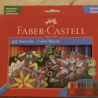 مداد رنگی ۶۰ رنگ فابرکاستل کلاسیک