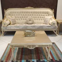 مبل کلاسیک سلطنتی استیل ( کاجی )|مبلمان خانگی و میز عسلی|سبزوار, پاسداران|دیوار