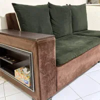 مبل ال پازلی ۱۰ نفره همراه میز جلو مبلی|مبلمان خانگی و میز عسلی|تهران, مجیدیه|دیوار