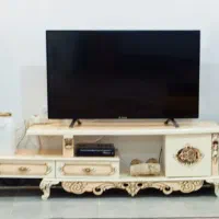 سالم زیر تلویزیون