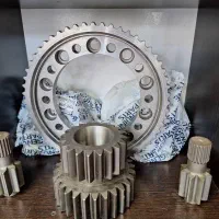 دنده دوبل گیربکس چرخ بیل مکانیکی