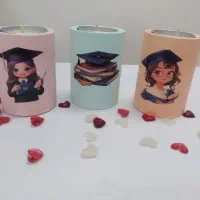 شمع  برای جشن فارغ التحصیلی