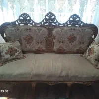 مبل سلطنتی استیل ۹ نفره همراه با میز بزرگ و کوچک۲