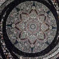 فرش کهکشان درحد نو تمیز سالم