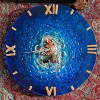 ساعت دیواری رزینی