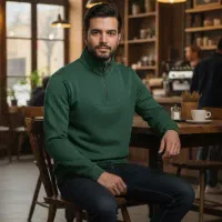 پلیور و دورس مردانه نیم زیپ مدل Behbod|لباس|رشت, امین الضرب|دیوار