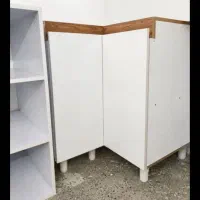 کابینت ام دی اف با درب هایگلاس