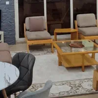 فروش نیم ست چوبی با چوب روس