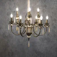 لوستر  ویشکا با سنگ طبیعی امیران باقری