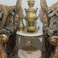 میز برنجی با سماور|مبلمان خانگی و میز عسلی|پاکدشت, پاکدشت (مامازند)|دیوار