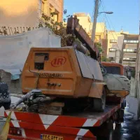 جرثقیل کفی و دکل بلند