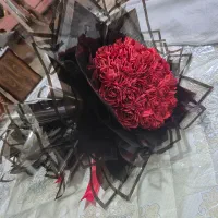 دسته گل روبانی|گل مصنوعی|ابهر, |دیوار