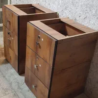 میز مدیریت اداری چوب با فایل ۶ کشو MDF|دفتر کار|کرج, شهرک پردیسان|دیوار