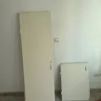 ۲ جفت درب کمد دیواری چوبی ( بزرگ و کوچک)|مصالح و تجهیزات ساختمان|تهران, نیروی هوایی (پیروزی)|دیوار