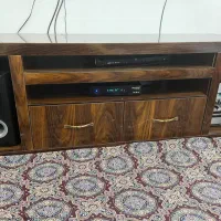 میز تلویزیون mdf پاک چوب سفارشی سنگین