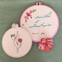 گلدوزی با دست