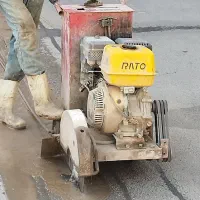 کاتربرش بتن واسفالت