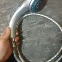 دوش تلفنی حمام همراه شلنگ اتصال در حدنو