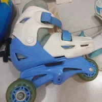 اسکیت اسپرت سایز ۳۰تا ۳۳ در حد نو با لوازم کامل|دوچرخه، اسکیت، اسکوتر|رفسنجان, |دیوار