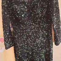 لباس مجلسی پولکی سایز ۴۰ ۴۲