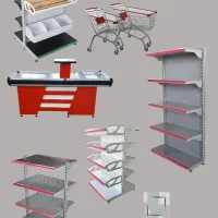 قفسه فلزی - قفسه فروشگاهی خودایستا|فروشگاه و مغازه|شیراز, شهرک صنعتی شیراز|دیوار
