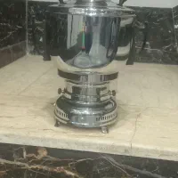 سماور ۸لیتری برنجی گازی قدیمی ساخت مشهد