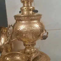 سماور برنجی ۸ لیتری