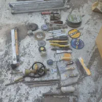 سرامیک بر ، تراز ،آچار فرز و آچار لوله گیر