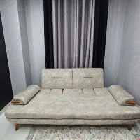 ۲ عددکاناپه سه نفره تختخوابشو