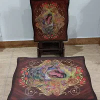 میز عسلی تاشو ۴ تایی ، چوب MDF پولیش شده براق|مبلمان خانگی و میز عسلی|صومعه‌سرا, |دیوار